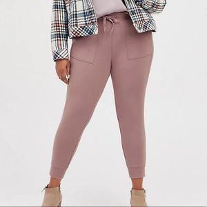 Torrid CLASSIC FIT JOGGER SUPER SOFT FLEECE PURPLE